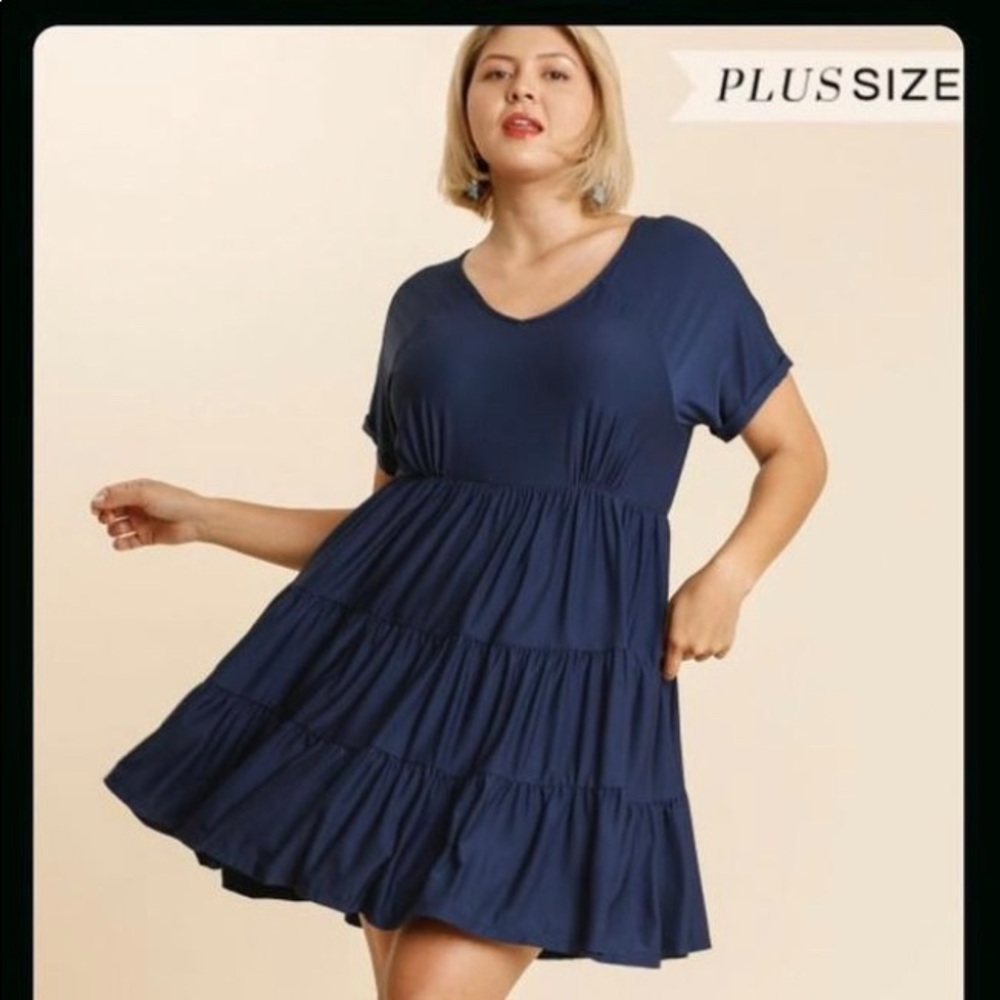 Tiered baby doll dress